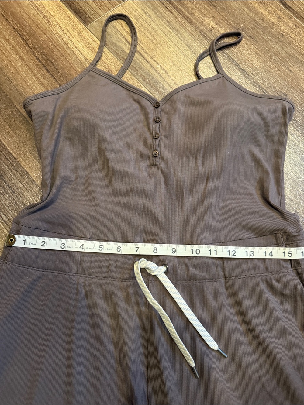 NWOT Vuori Pose Henley Jumpsuit - Picture 8 of 9